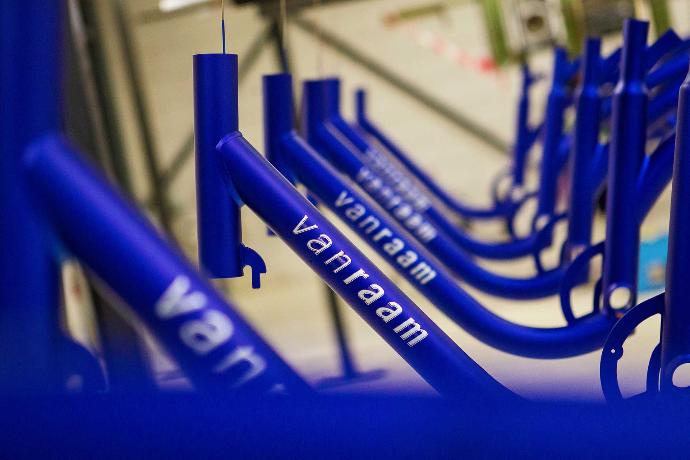 Van Raam Fahrrad Rahmen in Top Qualität Van Raam Fahrrad Produktion