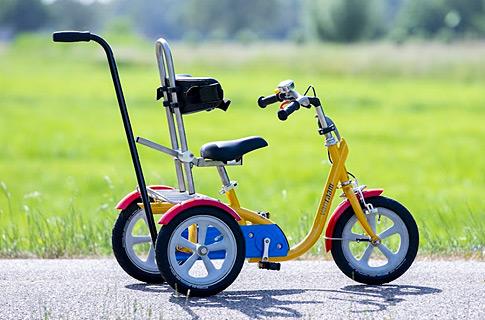 lagernde Mini Van Raam Reha Räder für Kinder bei Clever Cycling