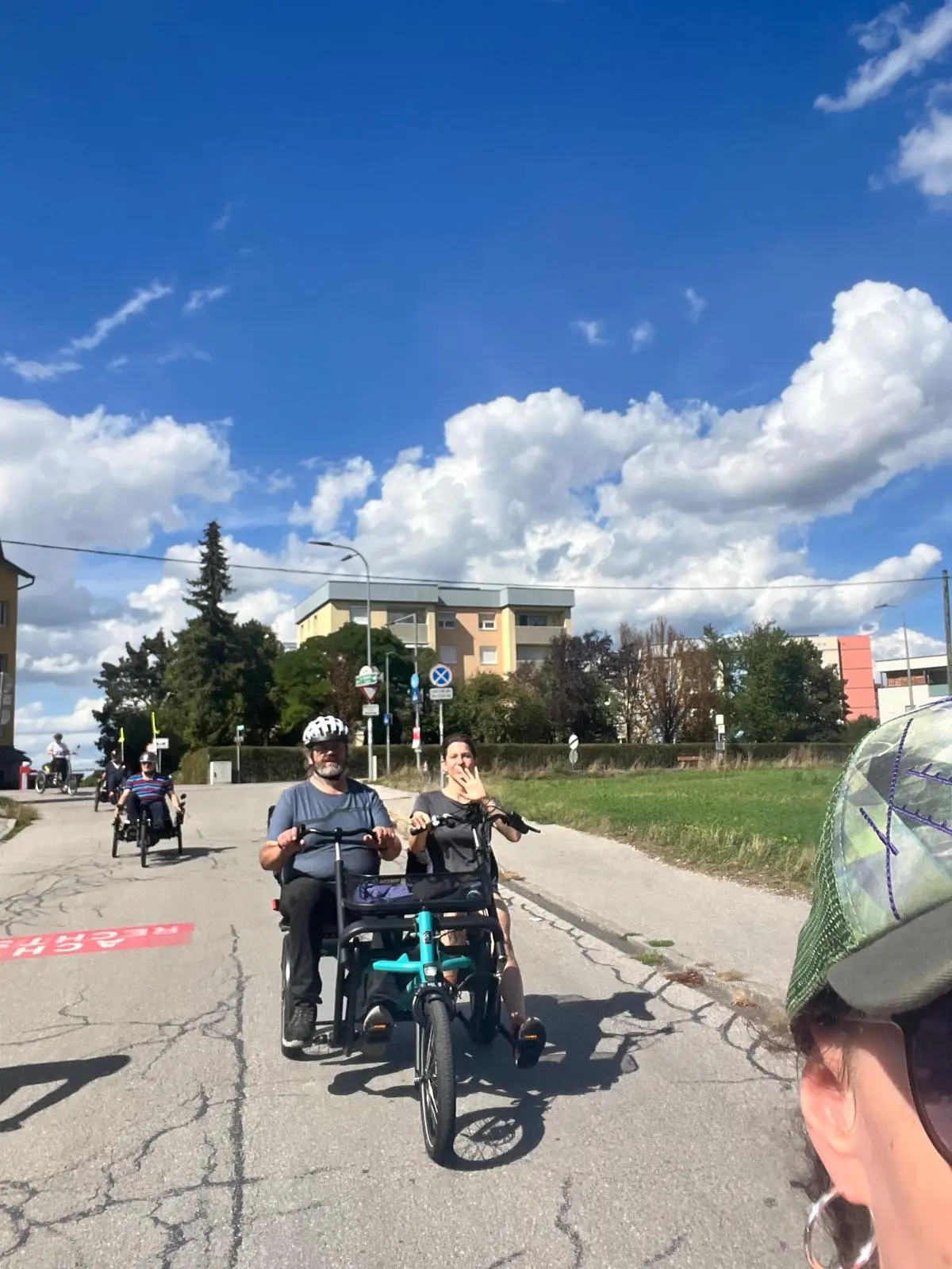Unterwegs Richtung Oedtsee mit dem Fun2Go