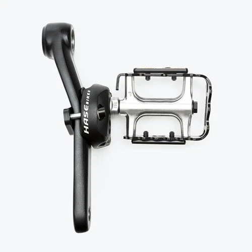 Kurbelverkürzer mit Winkelausgleich – schwarz eloxiert – universal rechts und links