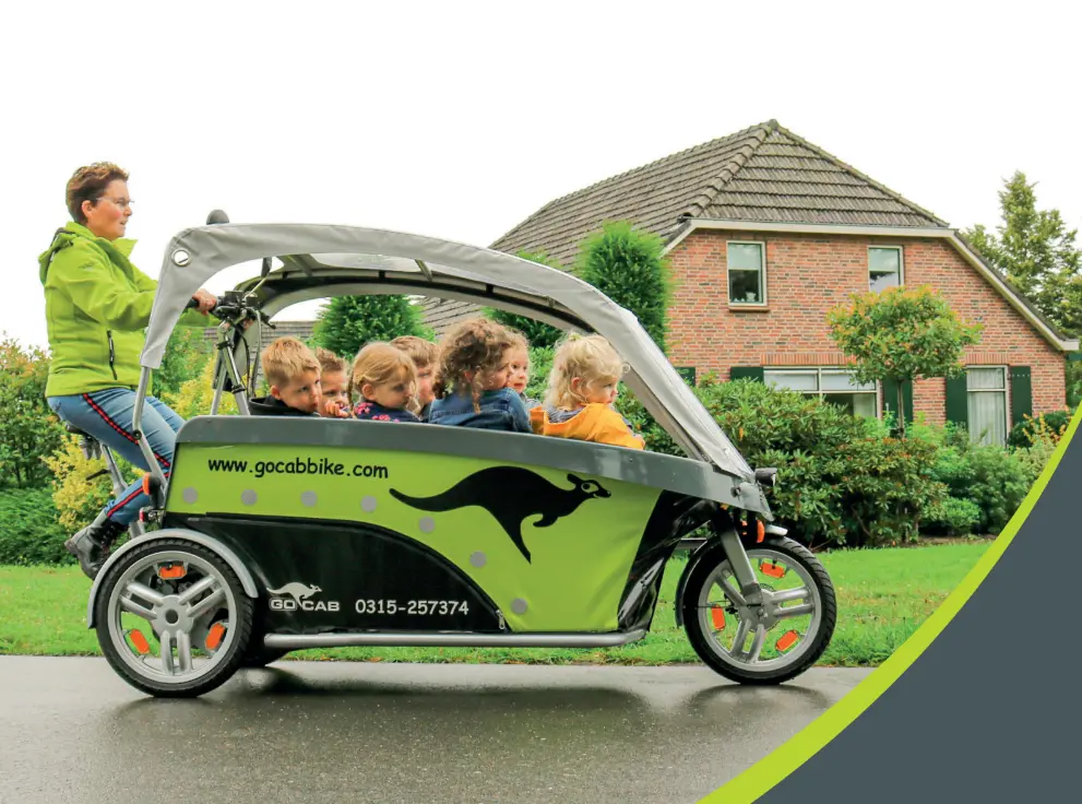 GoCab Comfort: 8Gang Tretunterstützt